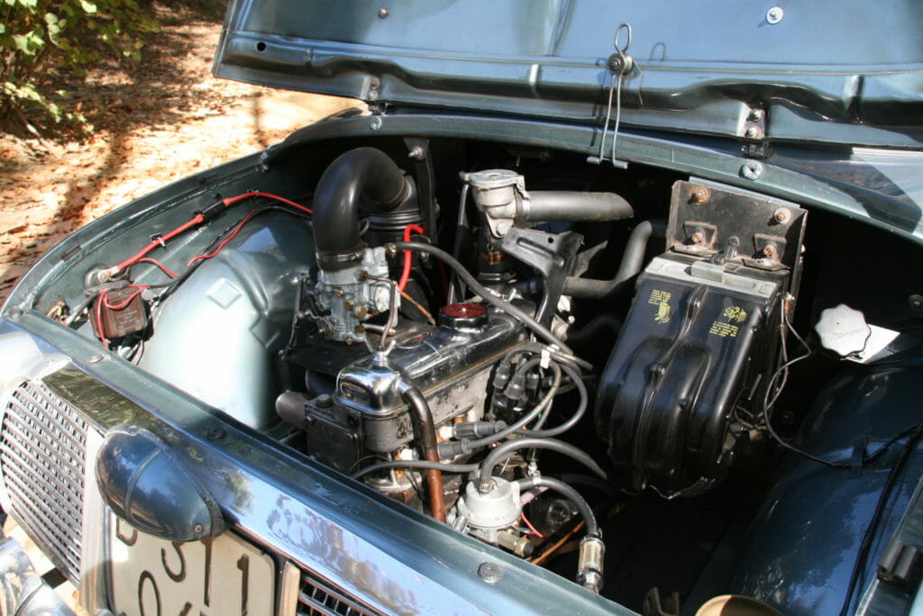 Renault Dauphine Gordini motor