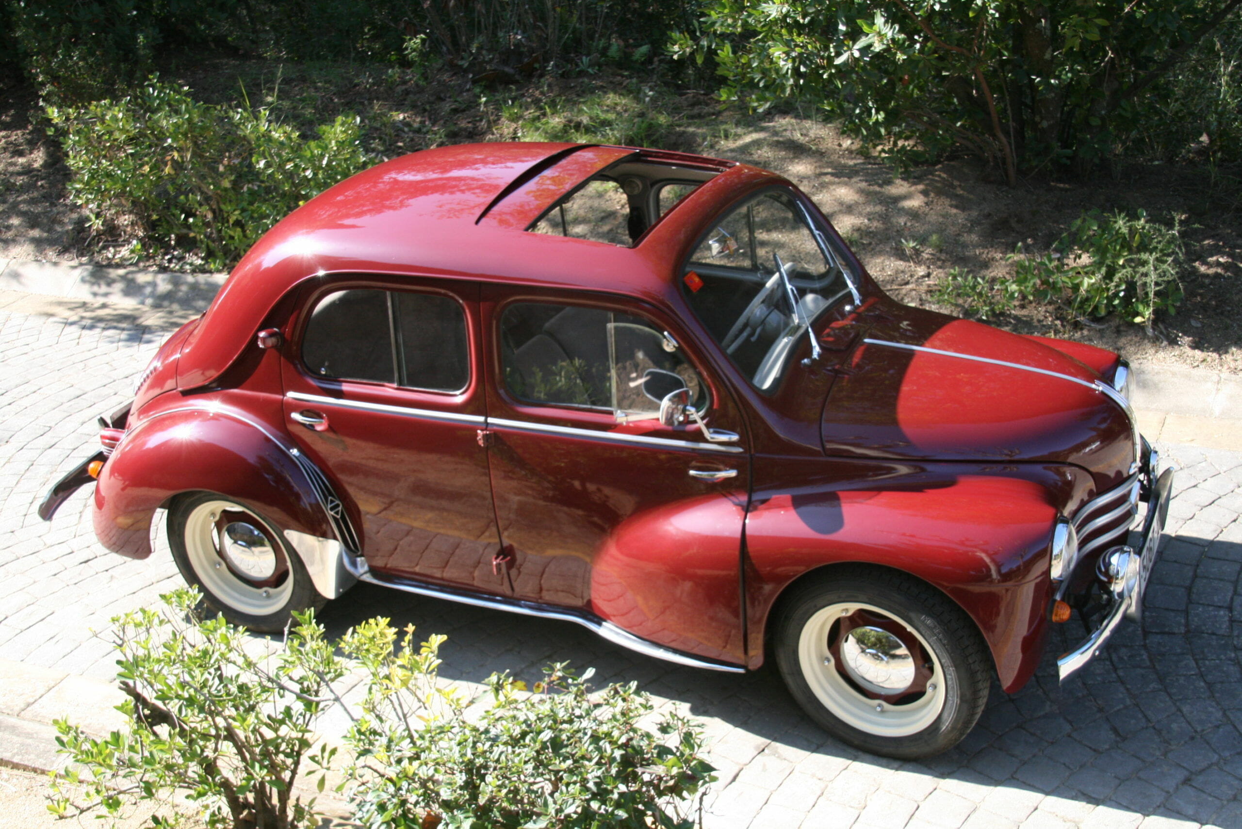 Porte vignette assurance méga 4 CV Renault