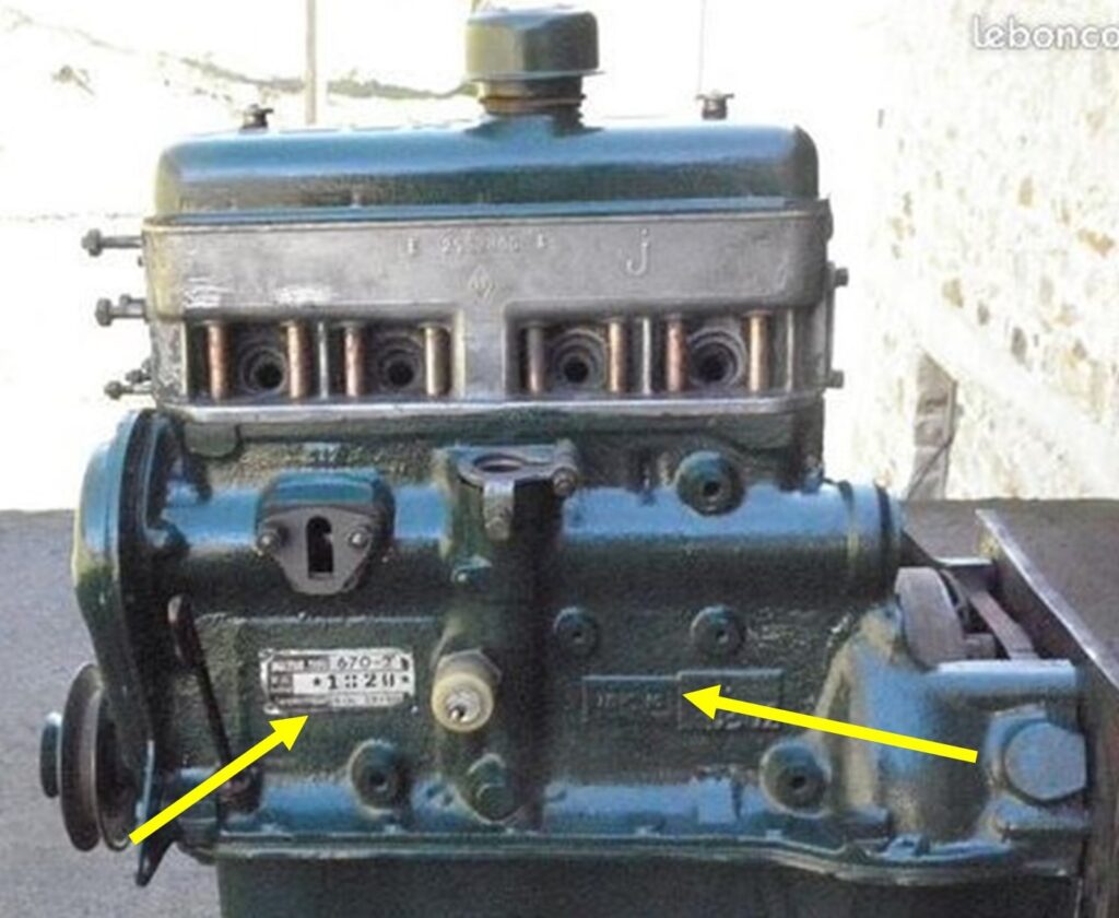 Motor Renault Ventoux 670-02