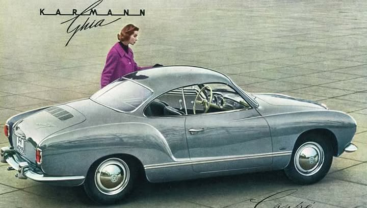 vw karmann ghia publicidad